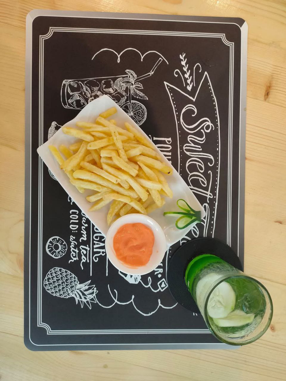 Fries With Lemonade